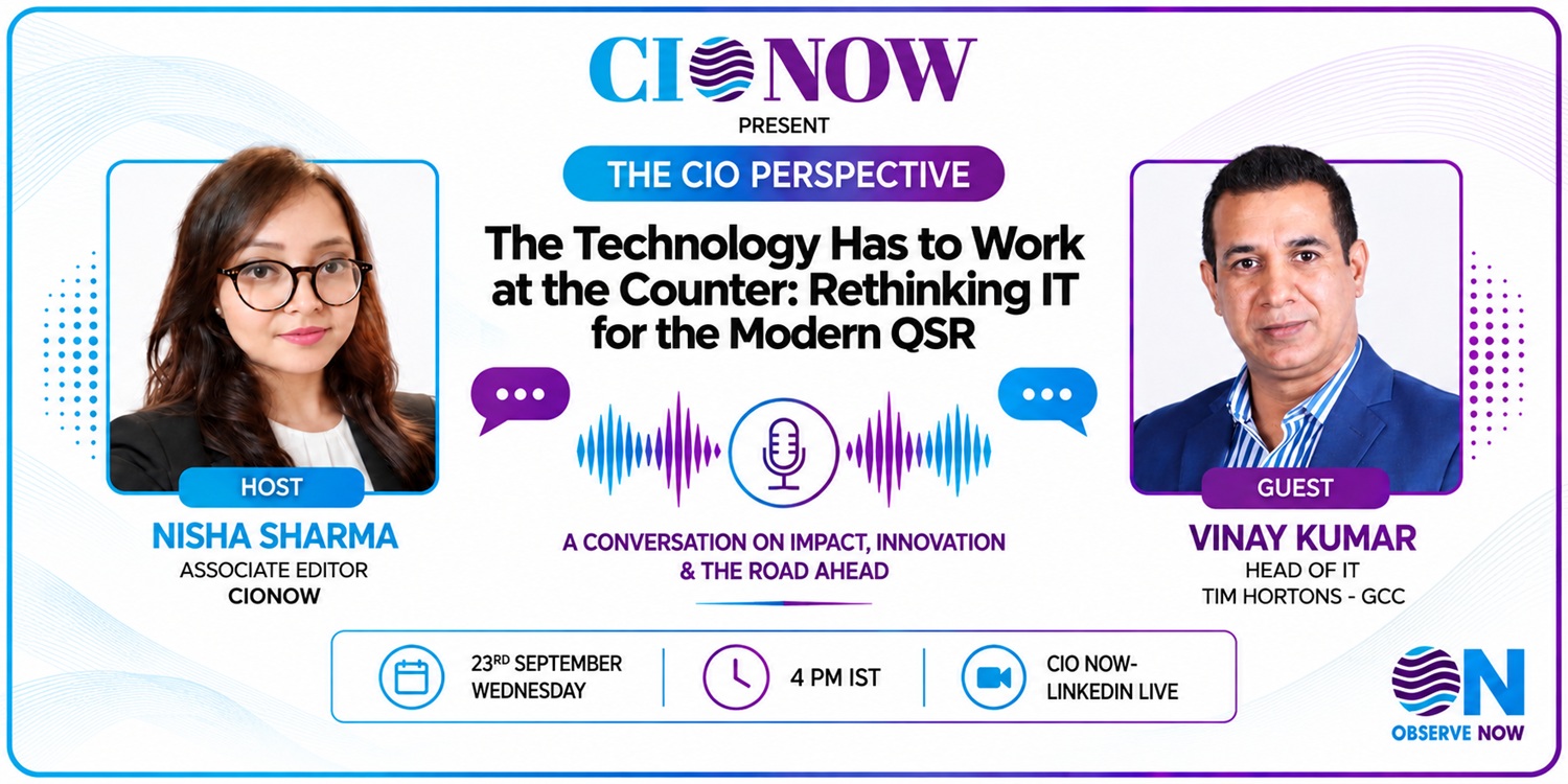 The Technology Has to Work at the Counter: Rethinking IT for the Modern QSR | The CIO Perspective