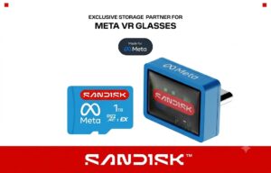Sandisk Named Exclusive Storage Partner for Meta VR Glasses