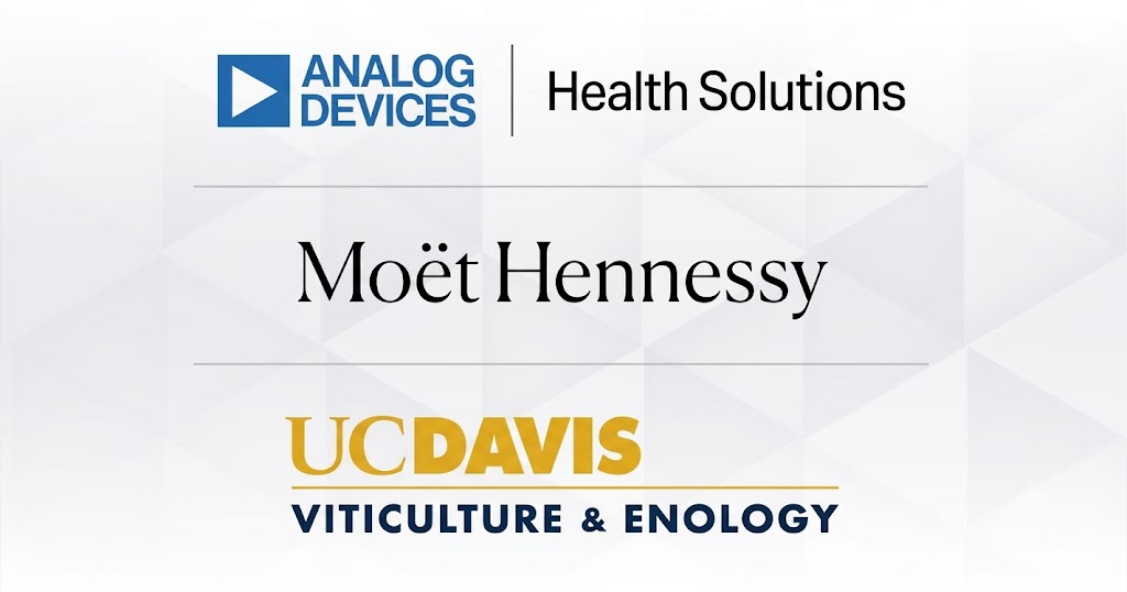 Moët Hennessy, Analog Devices and UC Davis Join Forces to Advance Wine Production Via AI