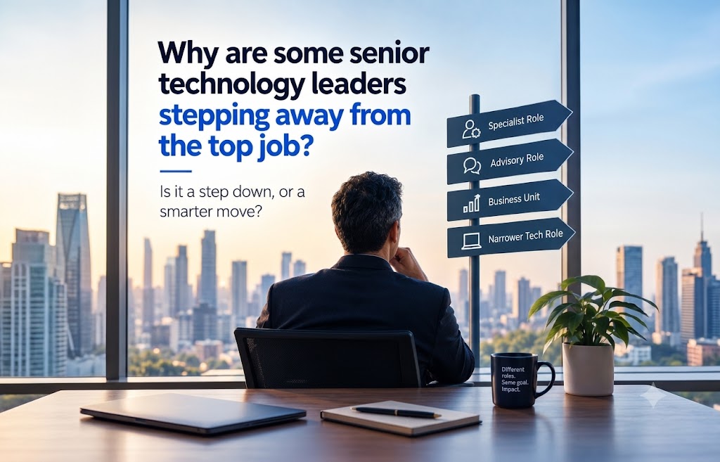 The New Career Equation for CIOs: Why a Smaller Title May Be the Bigger Move